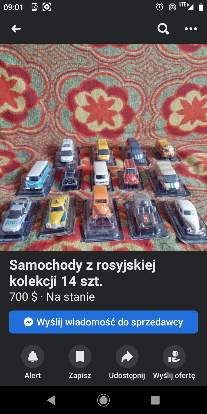 Sprzedam kolekcje aut