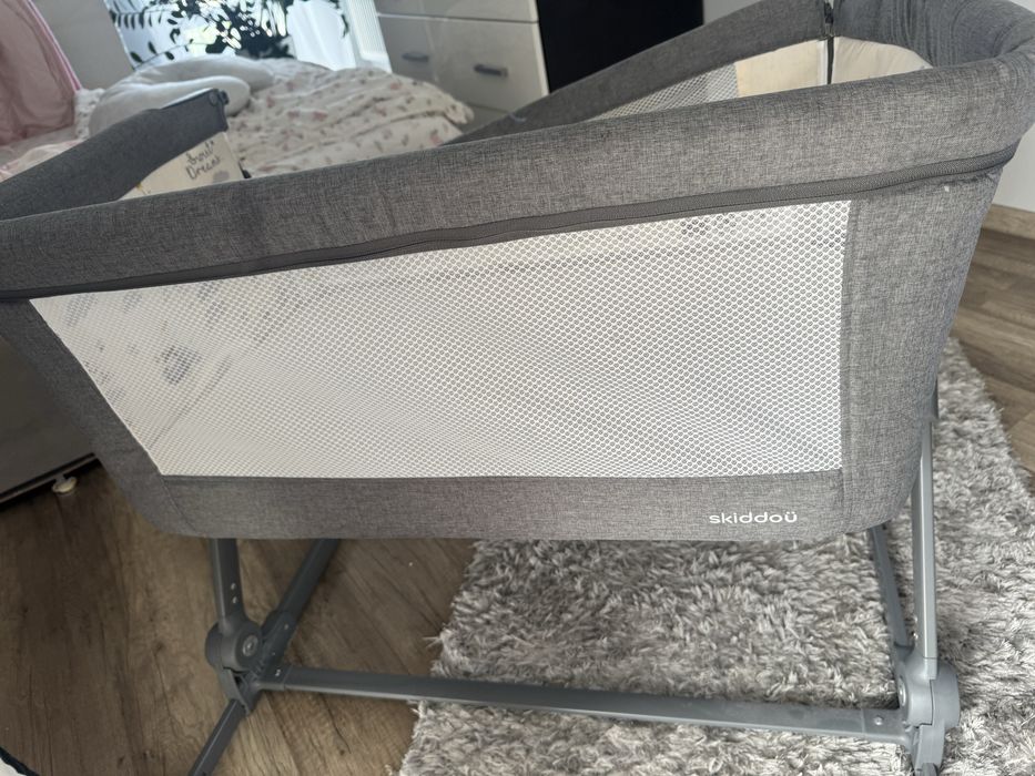 Łóżeczko dostawne Skiddou Natt 3w1