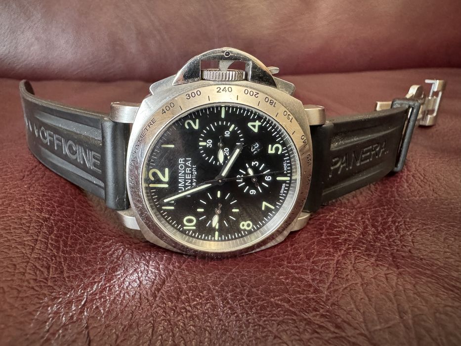 Часы мужские Хронограф Luminor Panerai Daylight