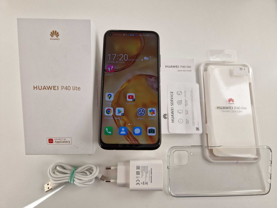 Smartfon Huawei P40 Lite 6GB/128GB - bardzo ładny!