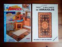 Livros sobre Arraiolos e Pintura em Tecido