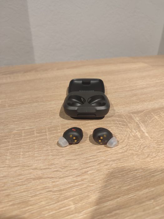 Навушники TWS Sennheiser Momentum Sport Metallic Graphite