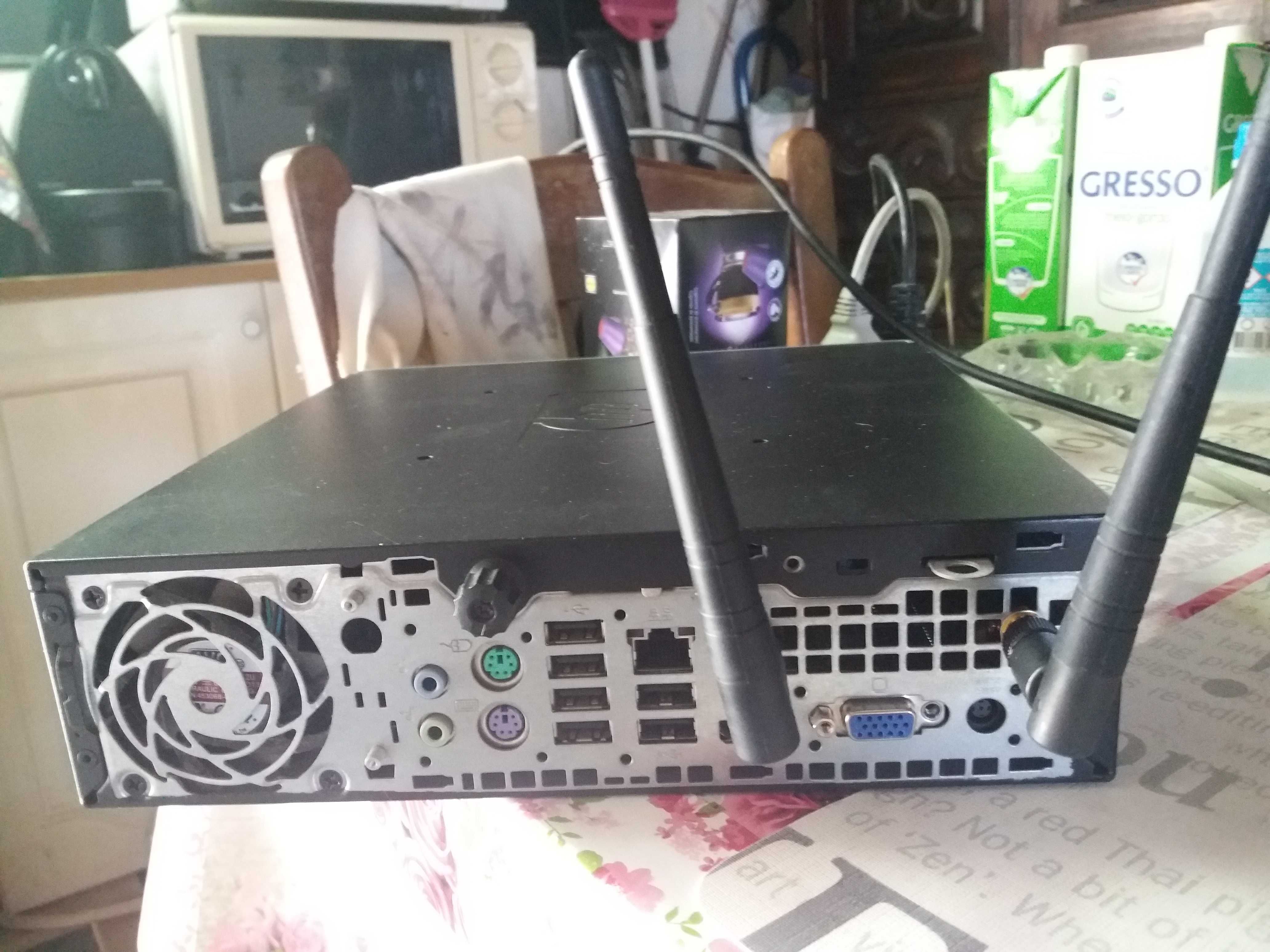 Mini pc HP 4gbs, 300gbs disco ou troca