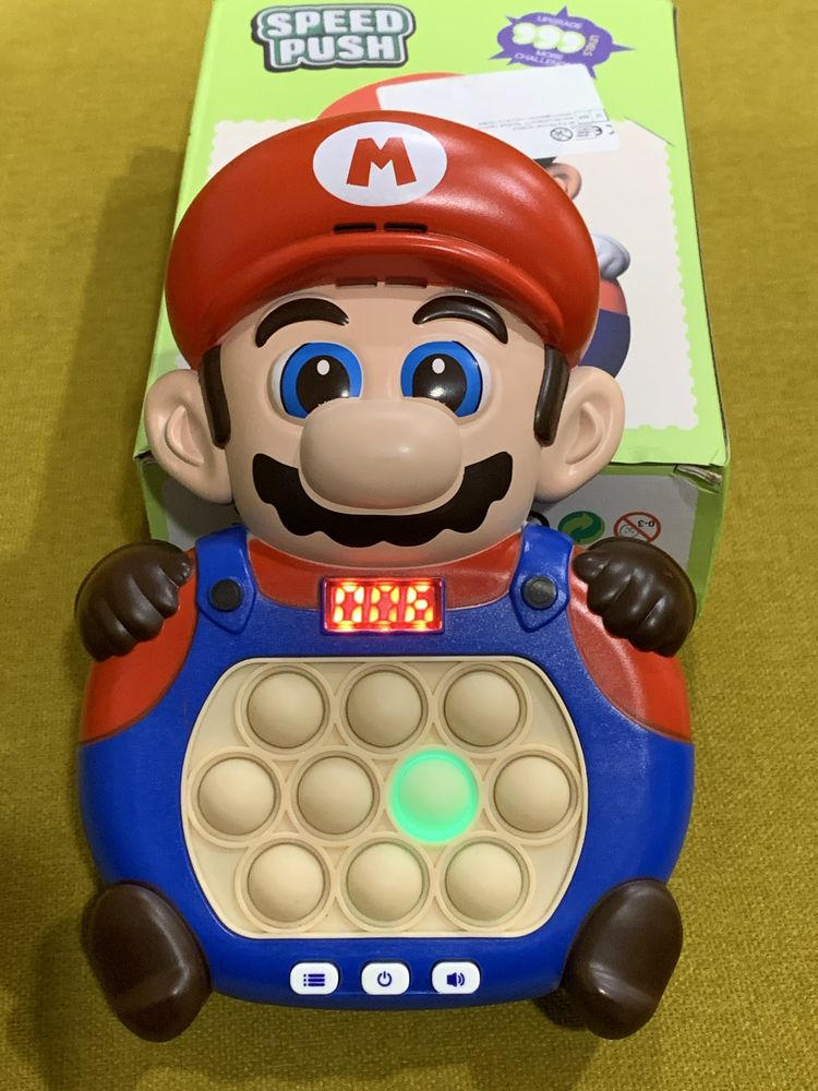 Gra pop it nowa wersja z wyświetlaczem Mario nowa