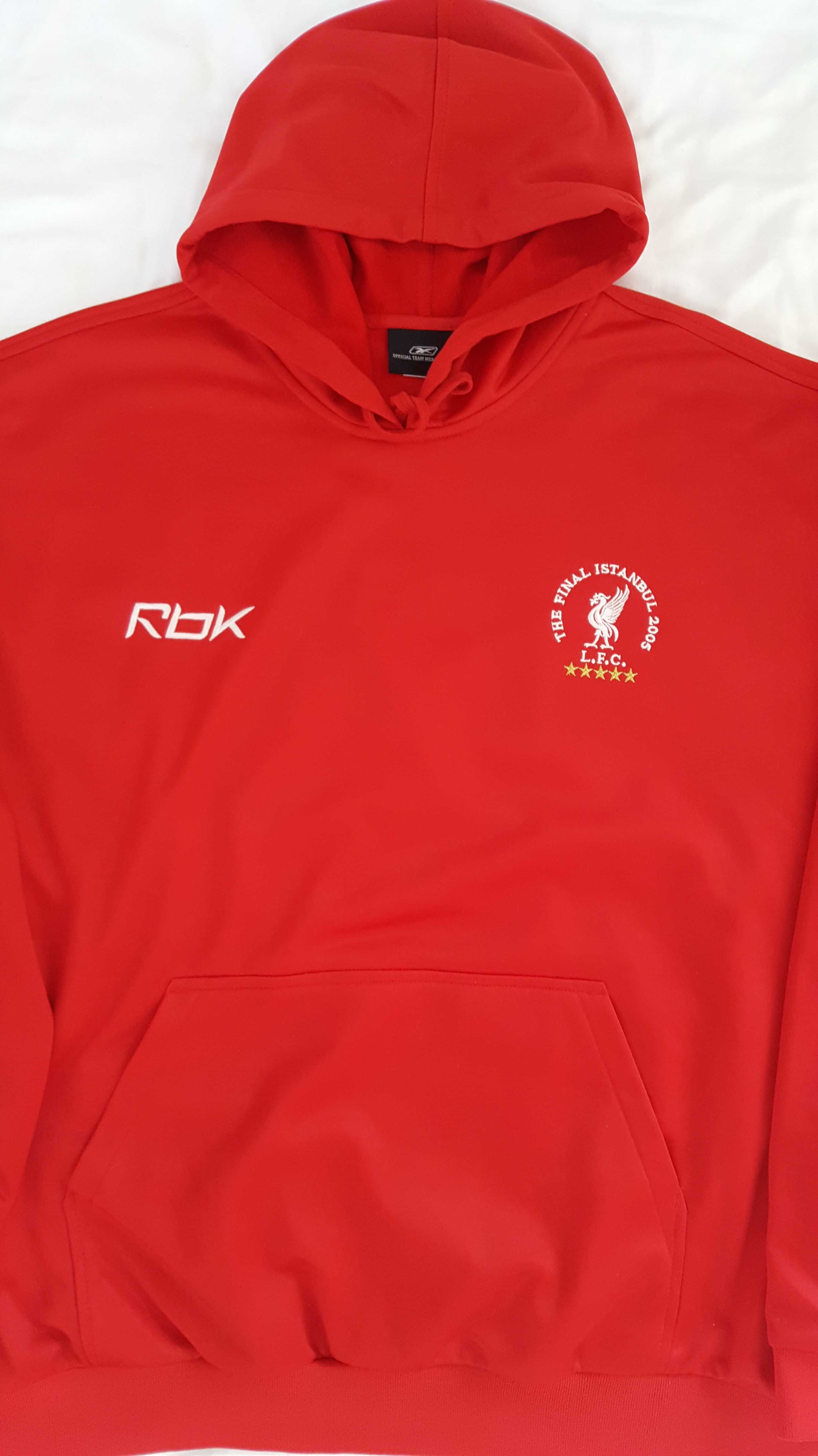 Bluza Reebok XL Liverpool FC Istanbul 2005 unikat