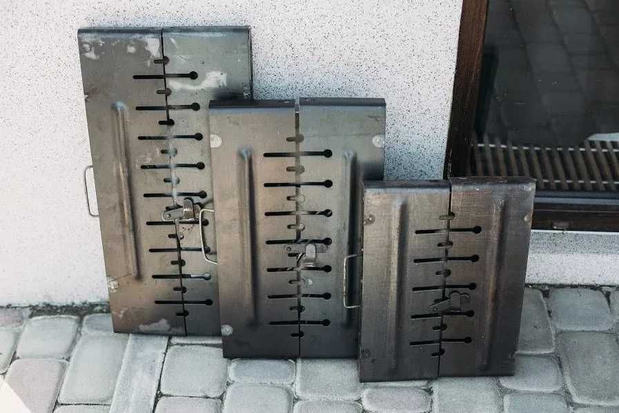 Мангал чемодан складной мангал на 6 -8-10-12 шампуров с решеткой