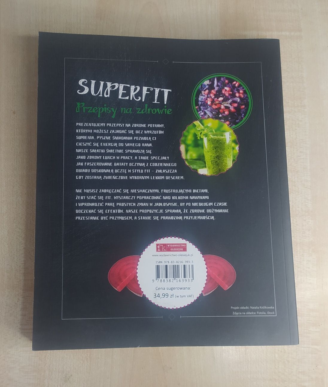 Superfit - Przepisy na zdrowie - książka