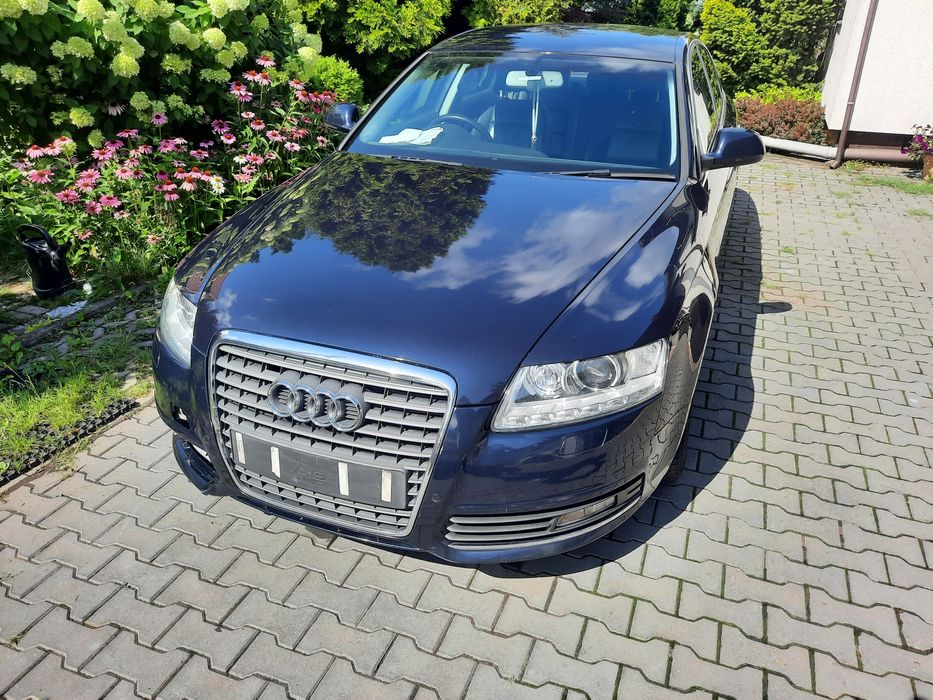 Audi a6 c6 lift przód kompletny maska zderzak.blotnik pas przedni