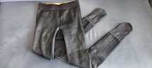 Ocieplane rajstopy legginsy imitacja skóry 220g
