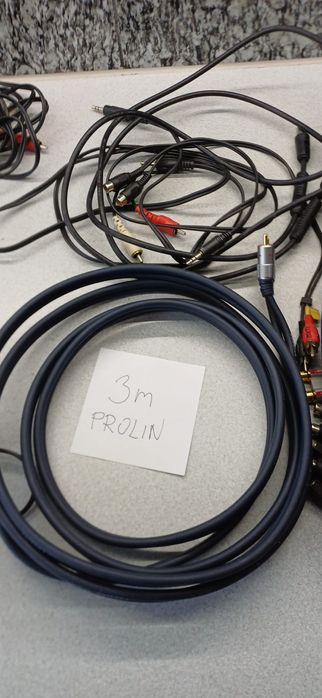 Kable audio 2xRCA prolink zestaw .