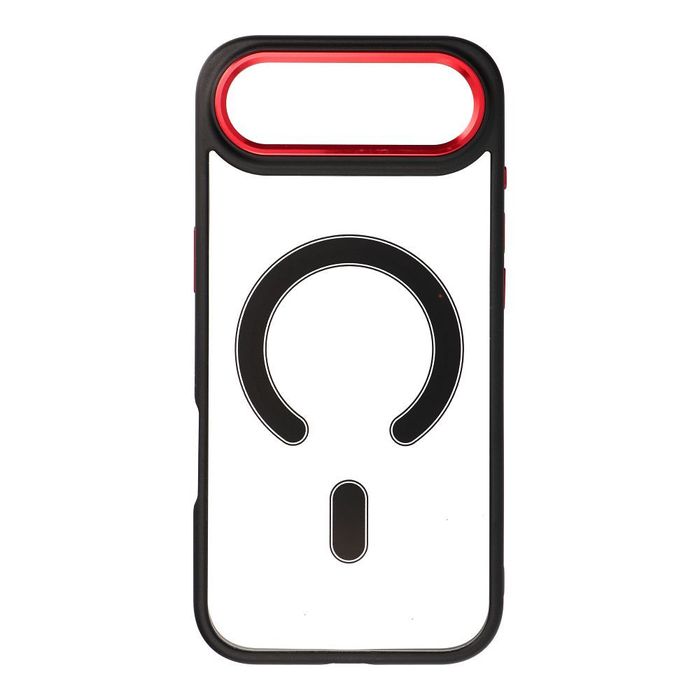 Futerał Color Edge Mag Cover Do Iphone 17 Air Czarno Czerwony
