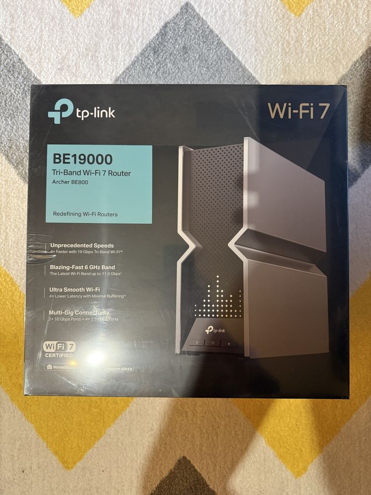 Маршрутизатор роутер TP-Link Archer GE800 BE800 BE1900