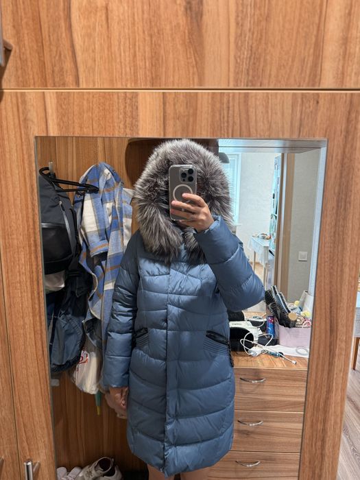 Пуховик пальто зимове