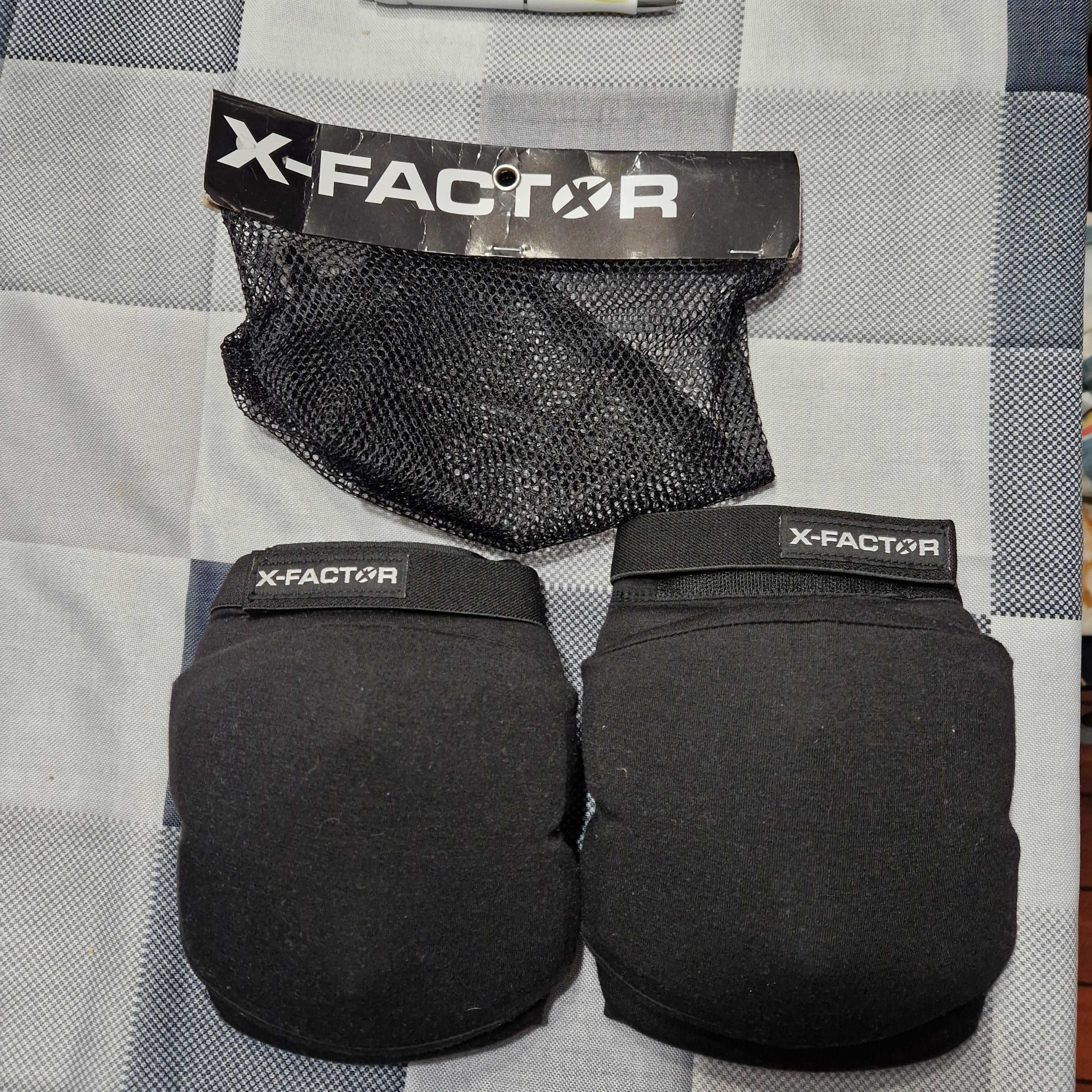 Ochraniacze na kolana snowboard, narty X-FACTOR r. S