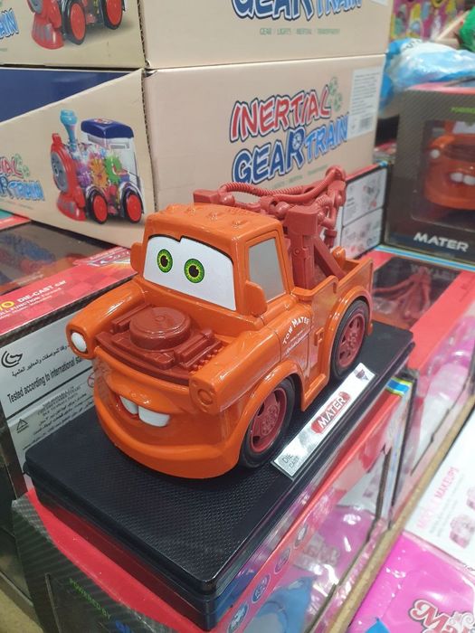 Тачки, металева машинка метр, герой тачки, мэтр тачки, сирник тачки