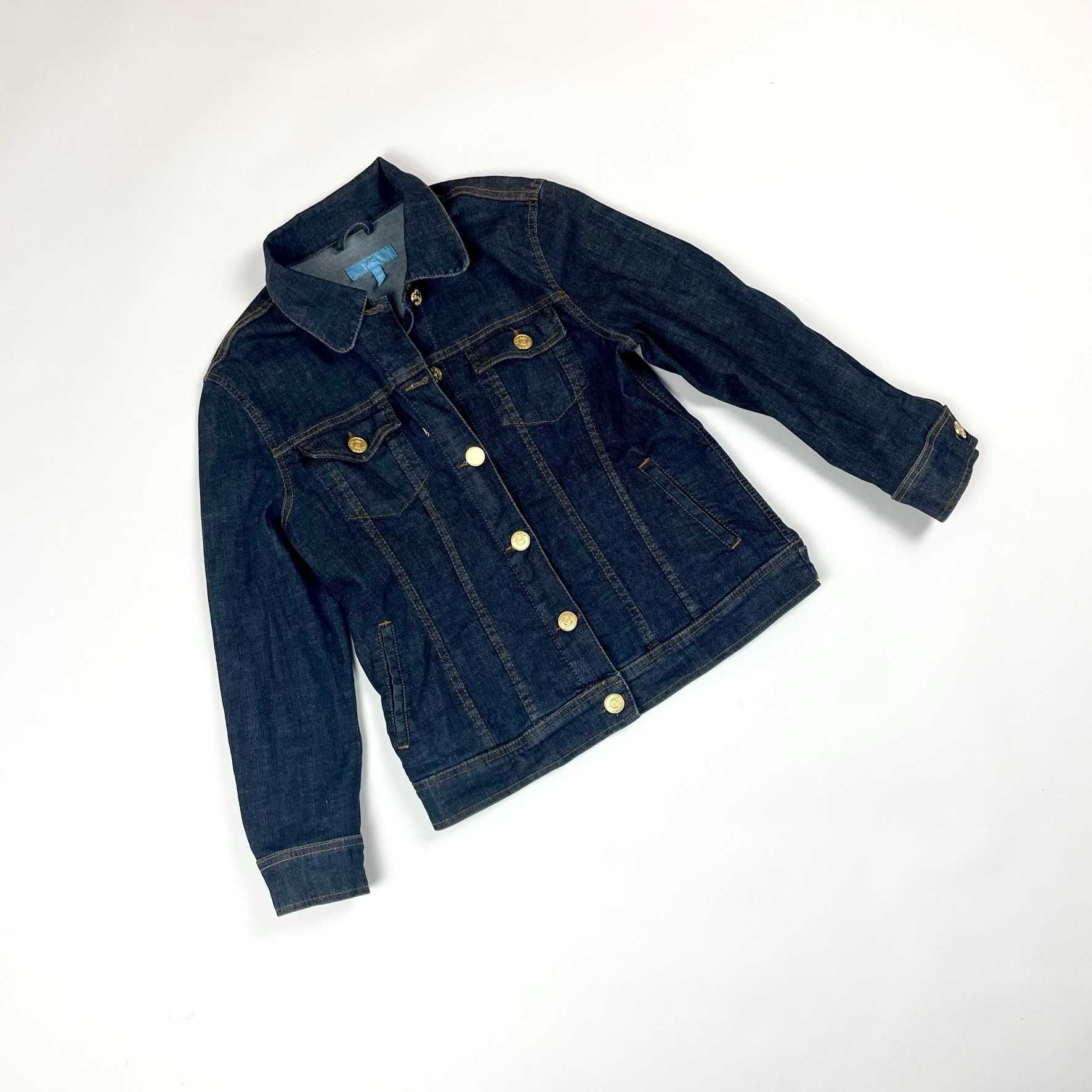 Escada sport denim jacket kurtka jeansowa katana damska vintage 90s