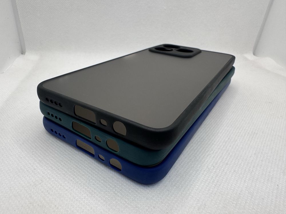 Противоударный чехол для Realme Note 50 C51 C53 матовый защита камеры