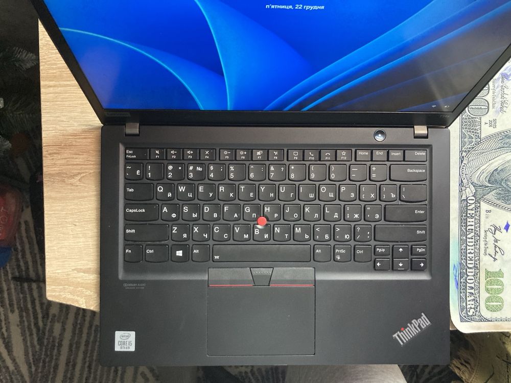Lenovo ThinkPad T14s сенсорний