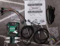 Oscyloskop generator Digilent Analog Discovery 2 adapter BNC z sondami