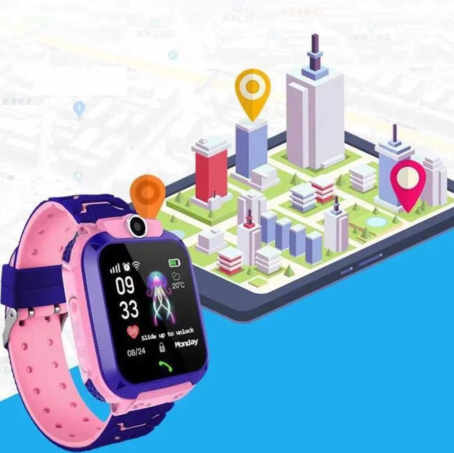 SMARTWATCH dla Dziecka ZEGAREK Lokalizacja GPS Menu Polskie Menu
