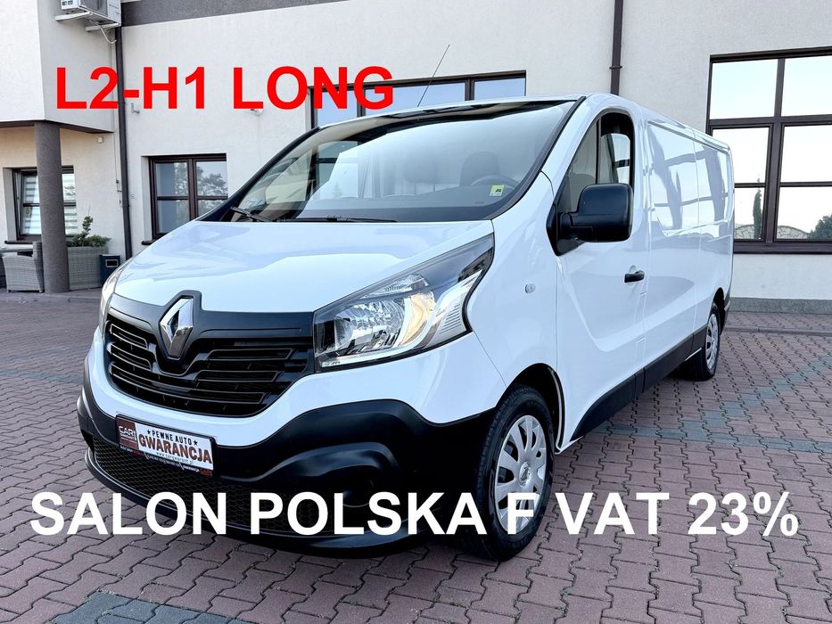 Renault TRAFIC L2-H1  1.6DCI125KM  L2-H1 Salon Polska F VAT 23% GWARANCJA