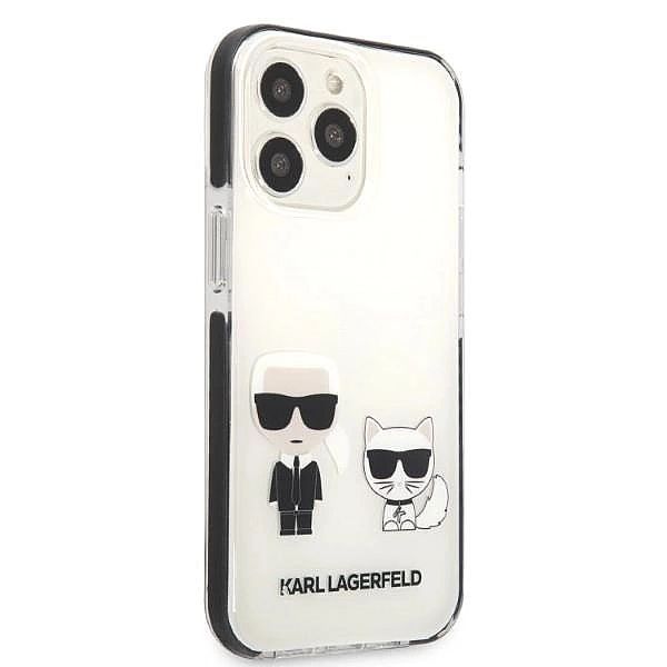 Etui Karl Lagerfeld Karl&Choupette na iPhone 13 Pro / iPhone 13 - biał