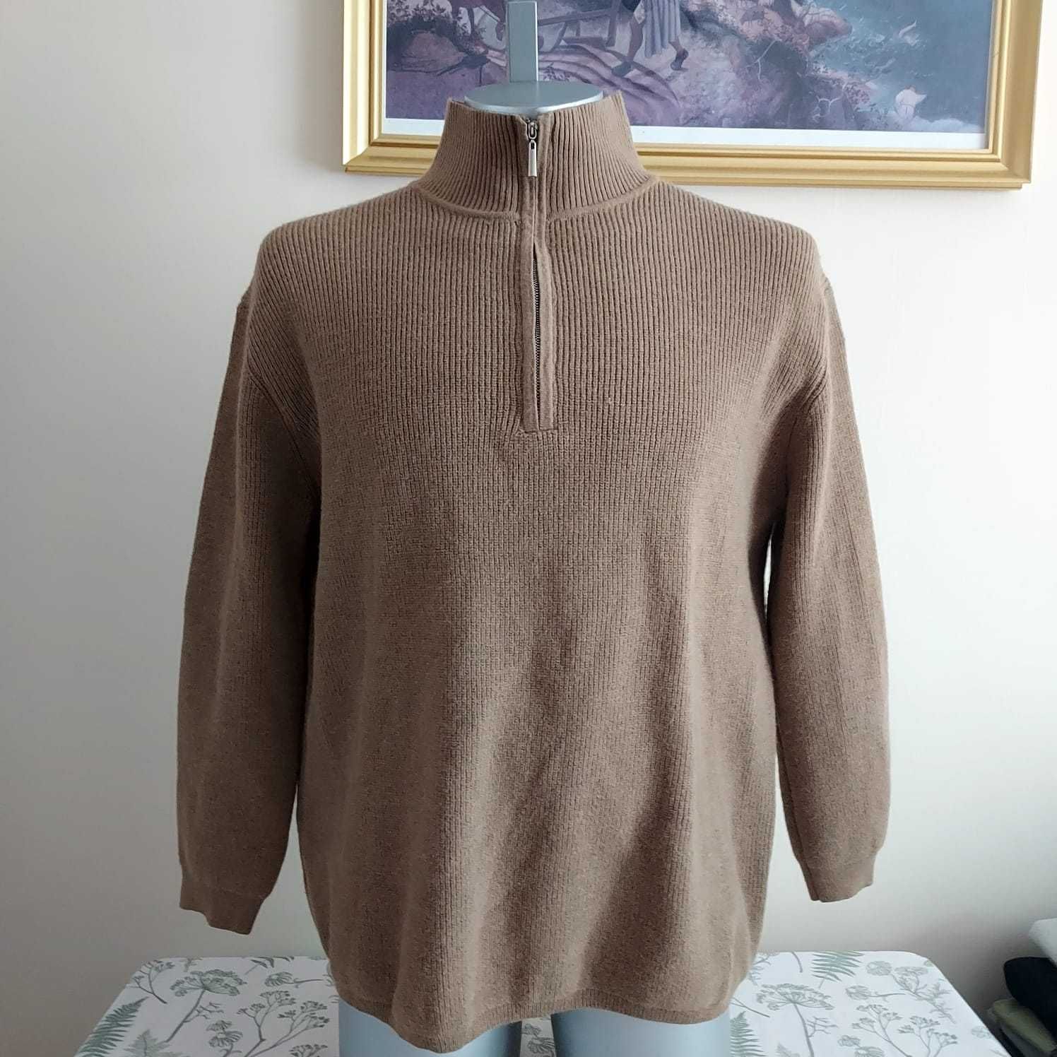 Sweter Dazy L Brązowy