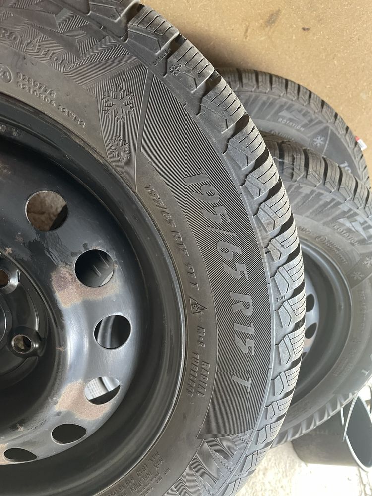 Продам резину з дисками 5*114,3 195/65 r15 hyundai kia Matador Nordicc