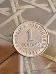 Moeda de 1 centavo bronze de 1921