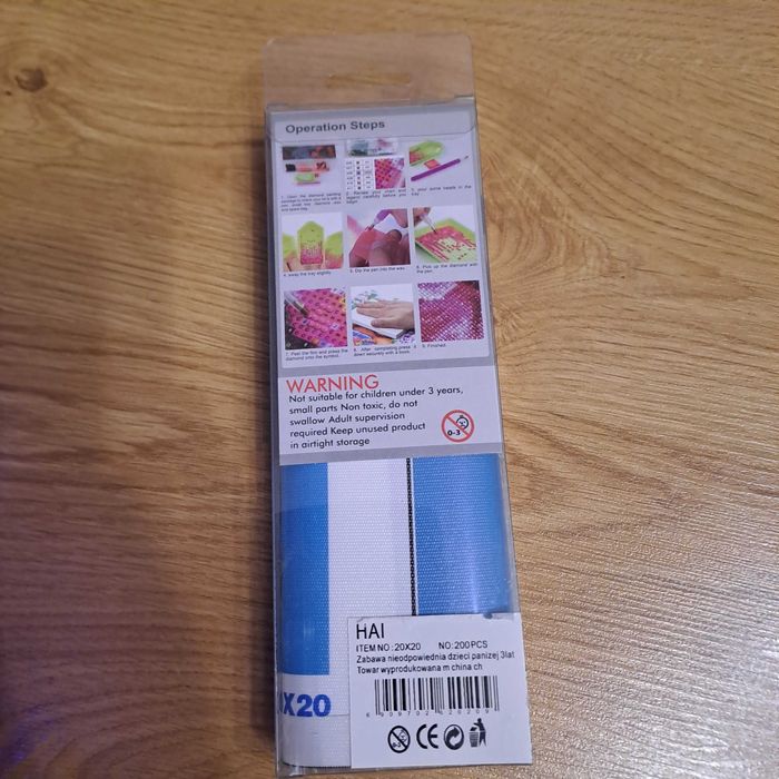 Haft diamentowy Lama zestaw 5D