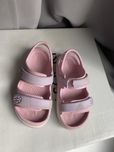 Crocs c10 sandaly rozowe uszkodzone