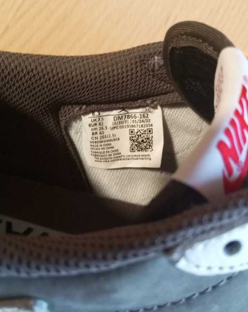 Jordan 1 Retro Low OG SP Travis Scott Reverse Mocha R.40