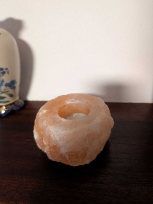 Suporte para velas de Sal dos Himalais