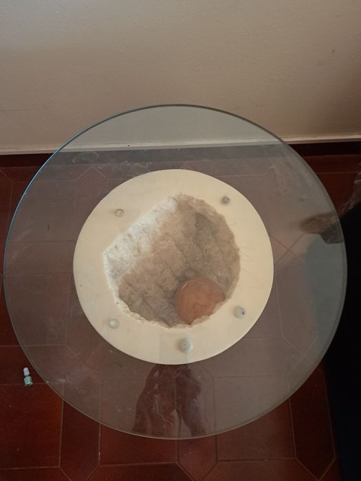 Mesa de centro redonda