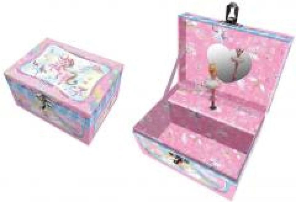 Pozytywka szkatułka Jednorożec folia,229x160 mm