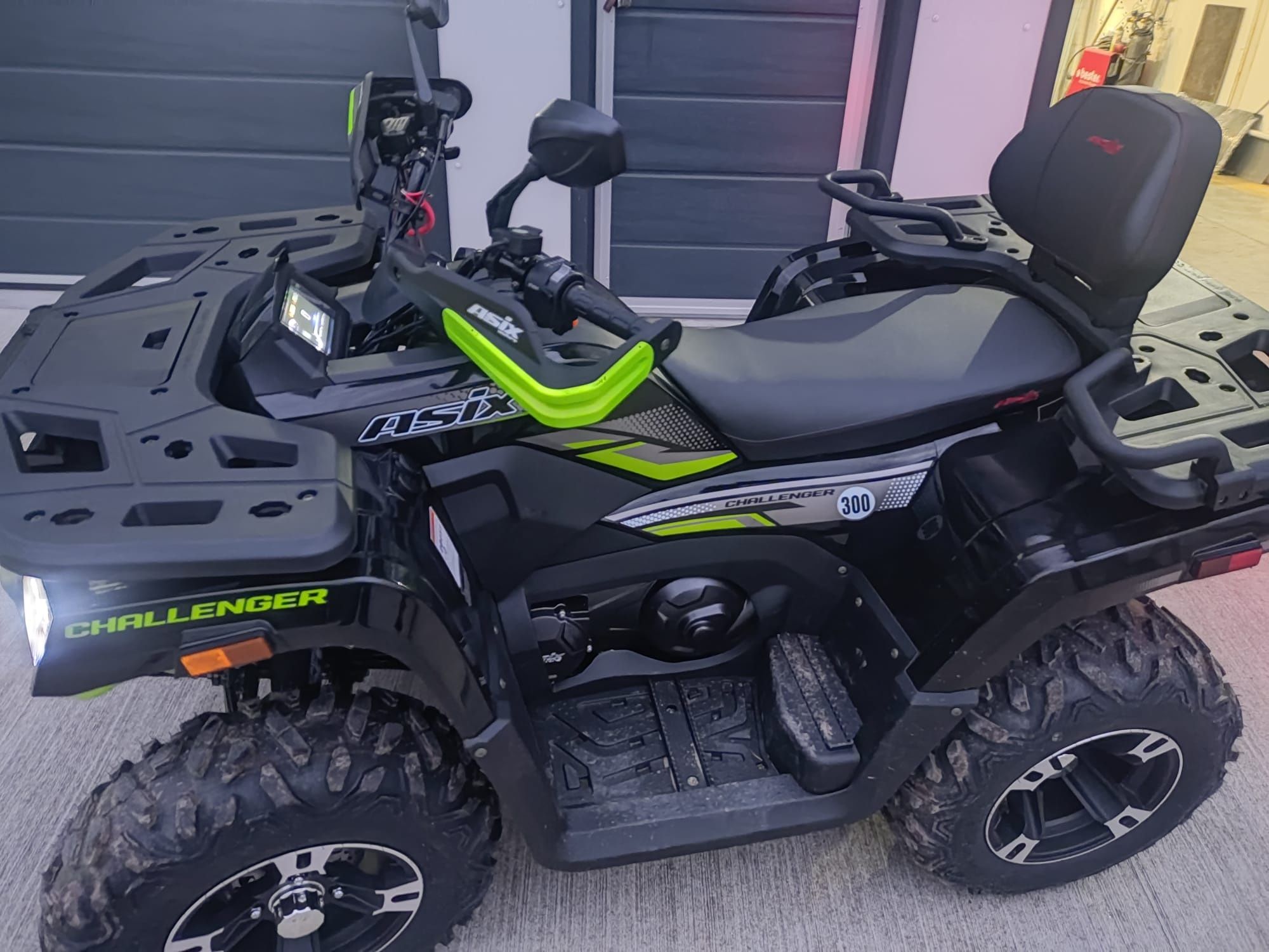 Quad Asix challenge 300 2 osoby homologacja, zarejestrowany jak nówka
