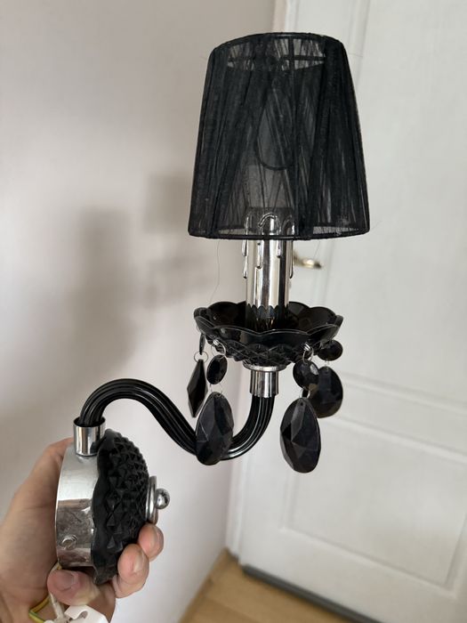 Kinkiet kryształowy typu świecznik Italux 5 sztuk