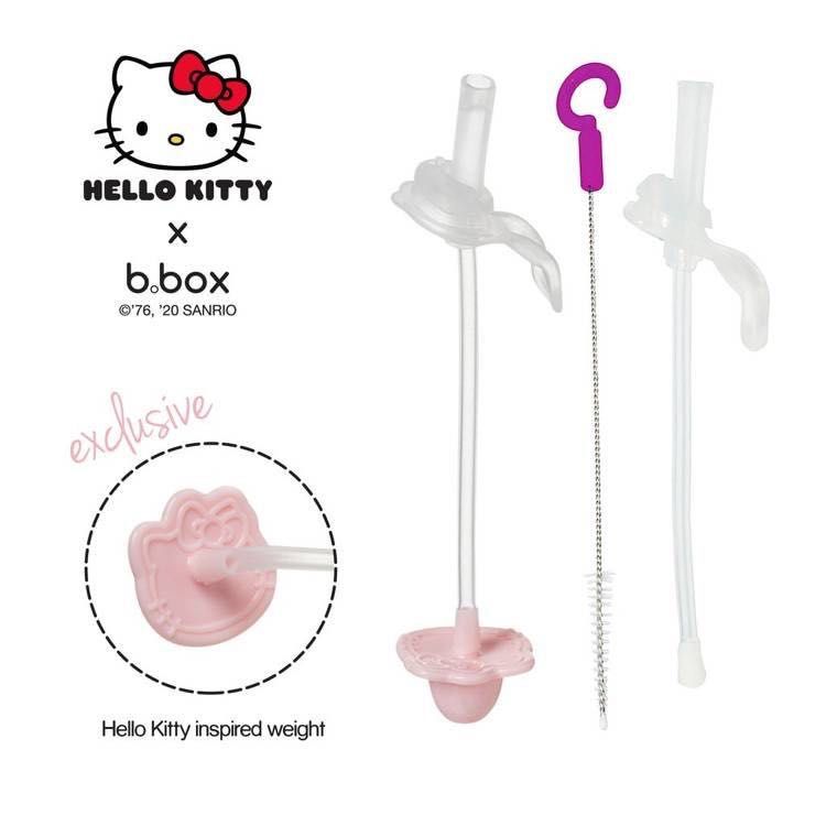 B.Box 2 słomki zapasowe do bidonu Hello Kitty Candy Floss