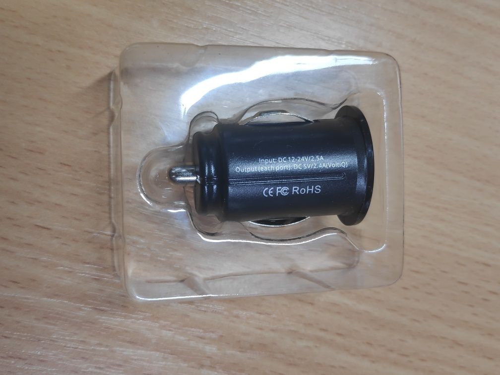 Продам новое автомобильное зарядное устройство Tronsmart C24 24w