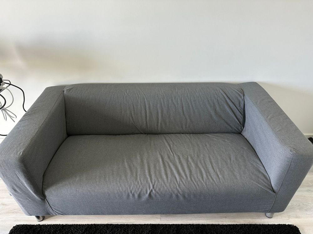 Sofá cinza IKEA