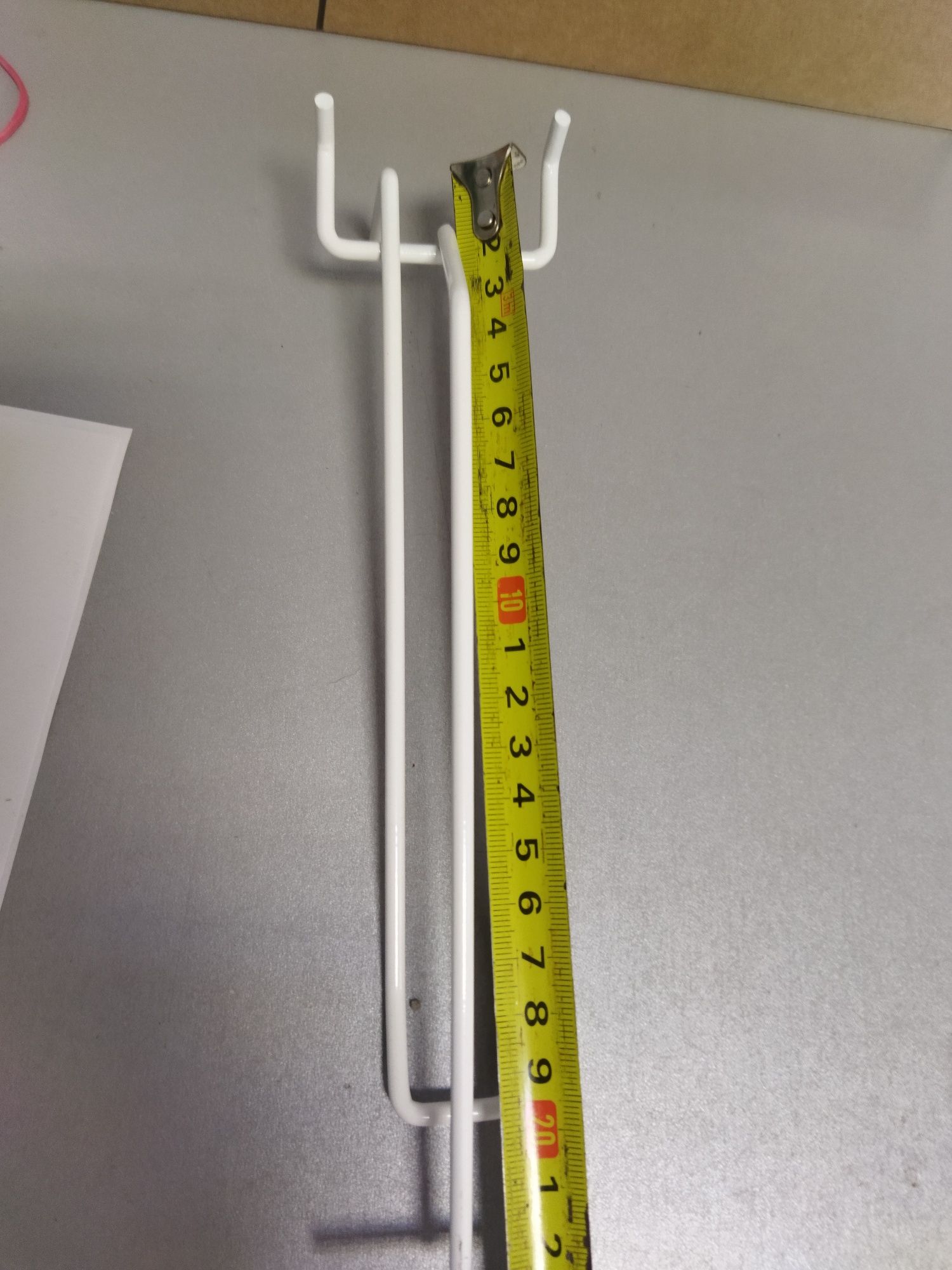 Haczyki / zawieszka podwójna na towar 20cm