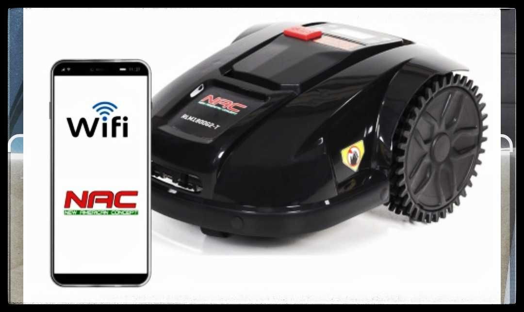 Kosiarka Robot koszący NAC RLM1800G2-T sterowanie Wi-Fi
