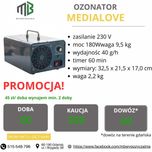 Wynajem Ozonator /