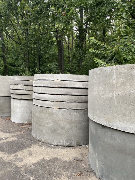 Бетонні кольця, септіки, каналізація, вигрібні ями.