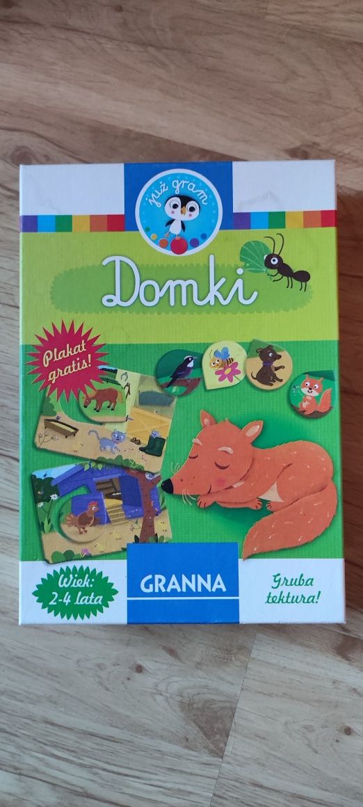 Granna Domki, układanka dla najmłodszych super stan