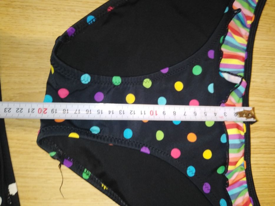 Zestaw 3 szt bikini Majtki kąpielowe dół stroju kąpielowego r 36