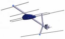 Antena kierunkowa VHF DVB‑T/T2 DAB Telkom‑Telmor T‑urbo‑T V 8dB‑0dB
