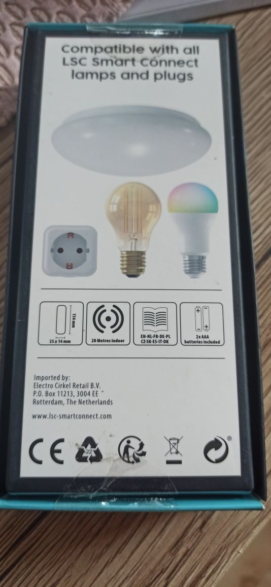 Smart pilot do lamp oświetlenia żarówek Smart Home