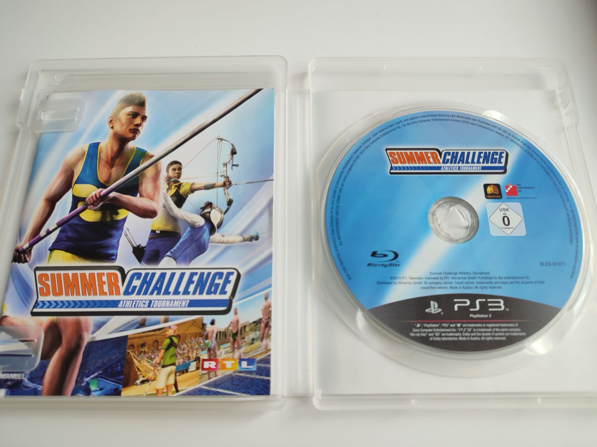 Gra Ps3 Summer Challenge Unikat gry PlayStation 3 Letnie igrzyska 4