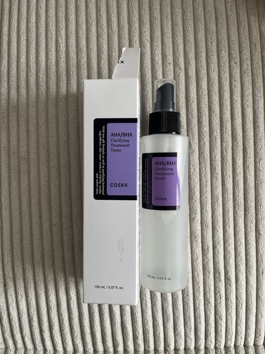 Cosrx AHA BHA clarifying treatment toner tonik do twarzy z kwasami